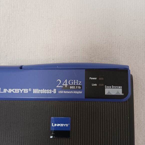 Linksys Wireless B USB Network Adapter 2.4 GHz 802.11g Retro Untested - Picture 5 of 7